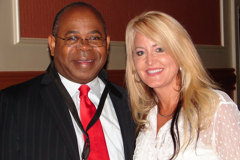 MCWE - CHRISTIAN COUNTRY VOCALIST-LISA DAGGS & DR. ALVIN MCKINNEY-BACK STAGE @ MORRIS CERULLO WORLD WIDE EVANGELISM-50TH ANNIVERSARY JUBILEE @ ANAHEIM MARRIOT - 8.31.12